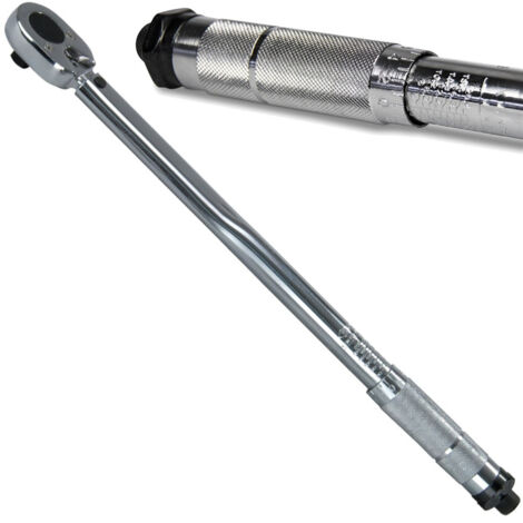 Trade Shop - Chiave Dinamometrica Cricchetto Reversibile 3/8" 8 - 105 Nm Cromo Vanadio - (1/3)