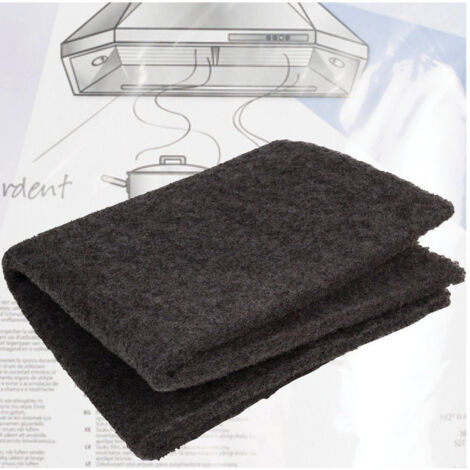 Trade Shop - Filtro Assorbente Per Cappa Da Cucina Carboni Universale Nero 40x80cm -