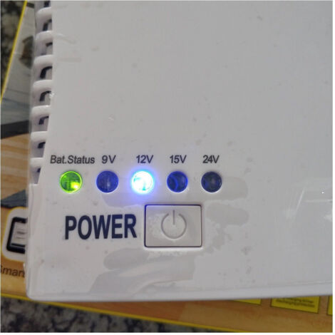 Mini UPS DC 15200mAh Per Router – 5V 2A, 9V 2A, 12V 1.2A Con Batteria Litio E Indicatore LED