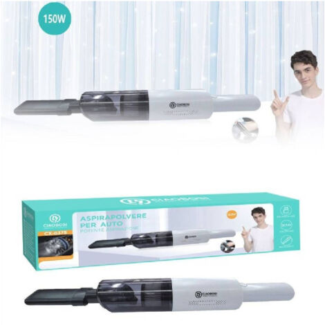 Trade Shop - Cleadera Inalámbrica De Vacío En Casa Recargable Usb 150w Dc7.4v Limpieza Cx-8375 - (1/5)