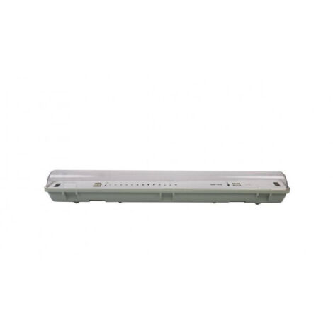 Trade Shop - Plafoniera Stagna 1 Neon Led Tubo T8 G13 Da 120 Cm Parete
