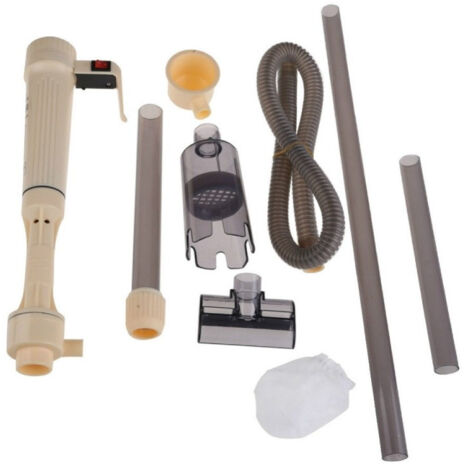 Trade Shop - Aspirador Multiusos A Pilas Para Acuarios As-615 -