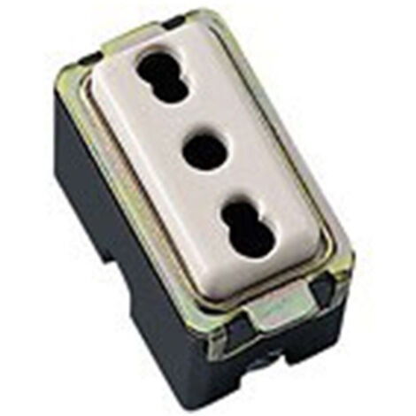 Trade Shop - Serie Magic Compatibile Interruttori Bipolari Unipolari Prese Compatibili Moduli -