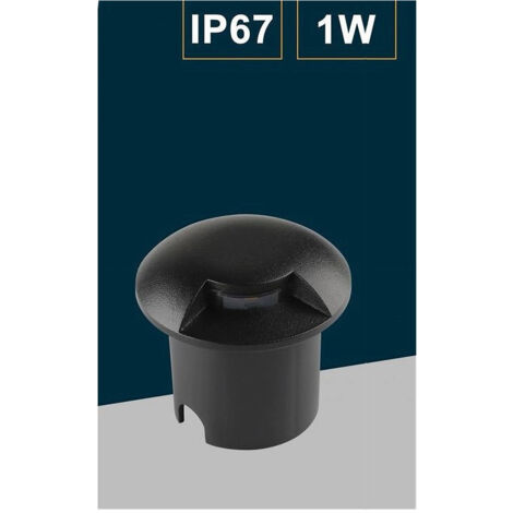 Trade Shop - Faretto Calpestabile Led 1w 1 Fascio Luce Lampada Segnapassi Per Esterno Ip67 321 -