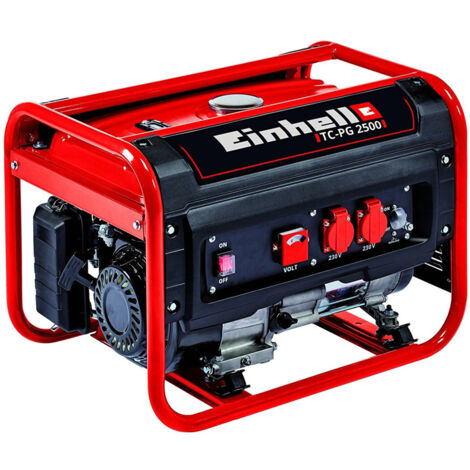 Trade Shop - Generatore Di Corrente Elettrico 6.3hp Maxi 2400w Motore 4 Tempi 212cc 230v -