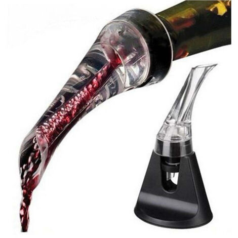 Trade Shop - Pour Wine Pour Wine Sistema De Aireación Doble Acción Soporte Decantación - (1/4)