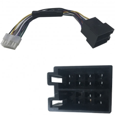 Trade Shop - Cable Adaptador Iso Conector De 12 Pines Cableado Para Radio Estéreo Radio -