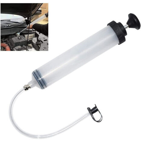 Trade Shop - Pompa Di Aspirazione Per Estrazione Olio Gasolio 500 Cm Siringa Manuale 07288 -