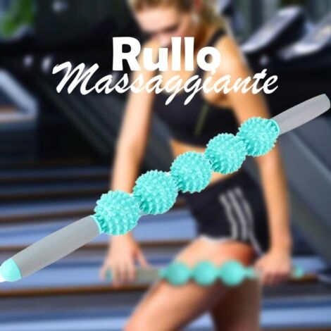 Trade Shop - Rodillo De Masaje Muscular De 54 Cm Para Piernas, Espalda, Mejora La Circulación - (1/5)