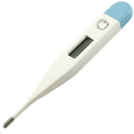 Trade Shop - Termómetro Digital Instantáneo Mide Fiebre Adultos Niños Temperatura Lcd - (1/3)