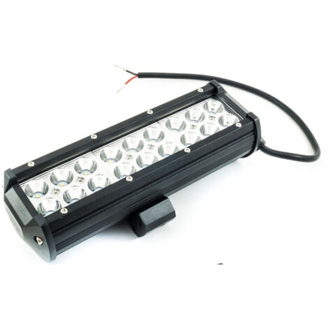 Trade Shop - Faro Lampada Supplementare Profondita Auto Fuoristrada 12v 18 Led 54w 6000k Ip68 - (1/2)