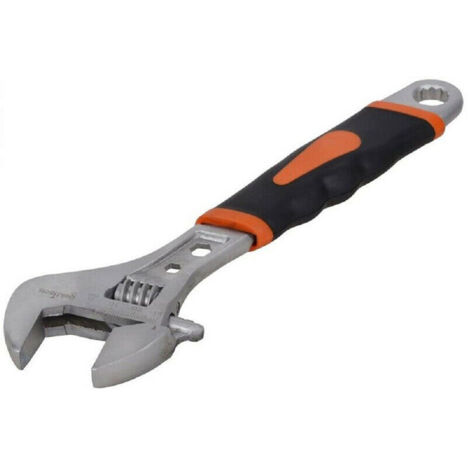Trade Shop - Chiave Inglese Regolabile Fino A 20 Mm In Acciaio Impugnatura Antiscivolo 150 Mm -