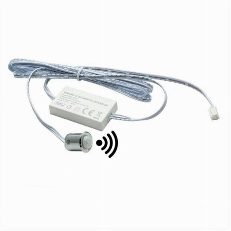 Trade Shop - Sensore Interruttore Infrarossi Passaggio Pir Luci Strip Led Mobili 12/24v Sen-movi - (1/5)