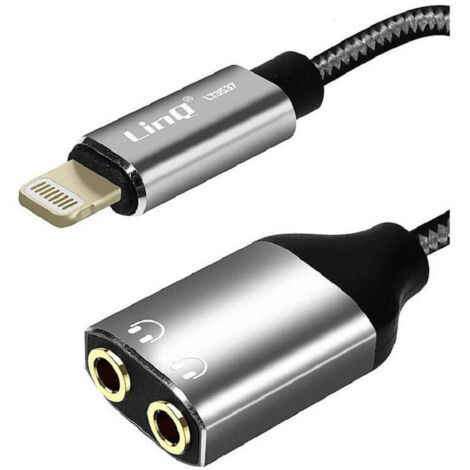 Energizer Adattatore Audio Lightning A Jack 3,5 Mm – Cavo Da 1,5 Metri, Ultra-Resistente, Garanzia A Vita, Compatibile IPhone E IPad