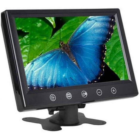 Trade Shop - Monitor Per Videosorveglianza Telecamera Auto Lcd 9 Pollici 12v Maxtech Lcd-9" - (1/5)
