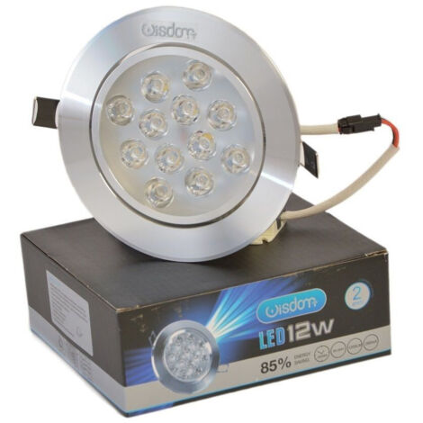 Vitrina Ikea Luces LED Empotradas Para Escaleras - 2W/3W, Luz Día O Fría, IP20 Iluminación Seguridad Escaleras