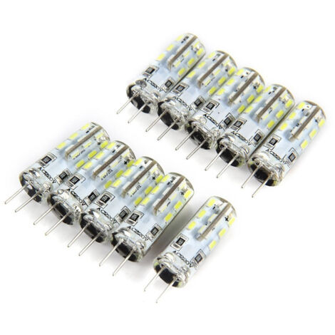 Trade Shop - Bombillas Led G4 Smd 3014 Dc 12v Lámparas Super Brillantes Para Lámparas De Araña -   -1,5 Vatios    -
