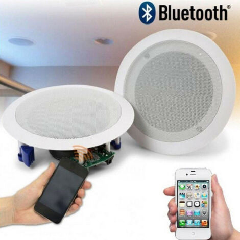 Trade Shop - Pareja Altavoces 21cm Bluetooth Bluetooth Filodiffusion Shops Cash 20w - (1/4)