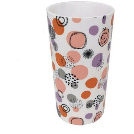 Trade Shop - Cepillo De Dientes Vaso Pasta De Dientes Titular Esferas Abstractas Accesorios De Baño 87082 - (1/2)