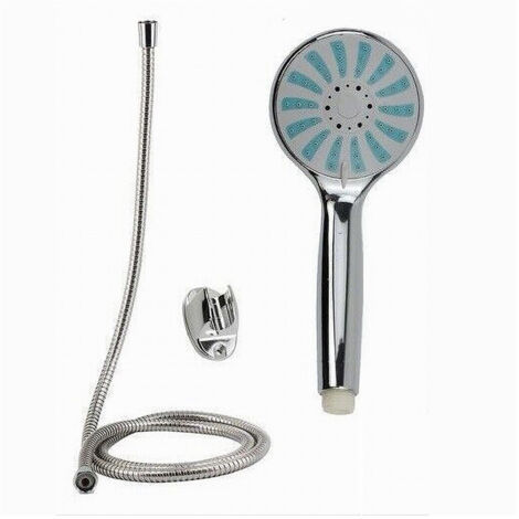 Trade Shop - Kit Doccetta Multigetto Doccino Soffione Doccia Bagno Laccio 1,8 Mt Staffa 69340 - (1/2)