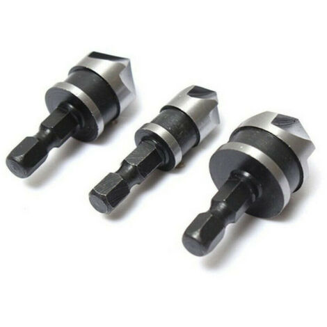 QWORK® End Mill Bit, HSS CNC Fresa Codolo Cilindrico Punte, 4-flute, per Legno Alluminio Acciaio Titanio, 10 pz 2/3 / 4/5 / 6/7 / 8/9 / 10 / 12mm