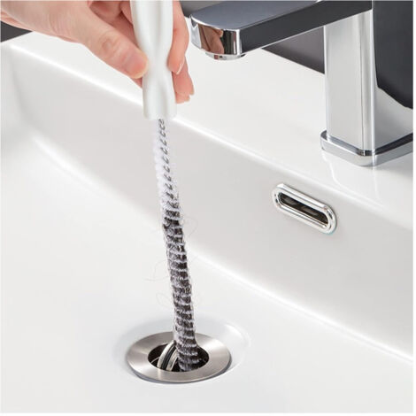 Spazzola Flessibile Per Pulizia Tubi AOCISKA - 152 Cm, Setole In Nylon E Acciaio Inox - Per Scarico Tetto Apribile, Tubi Frigorifero, Acquari