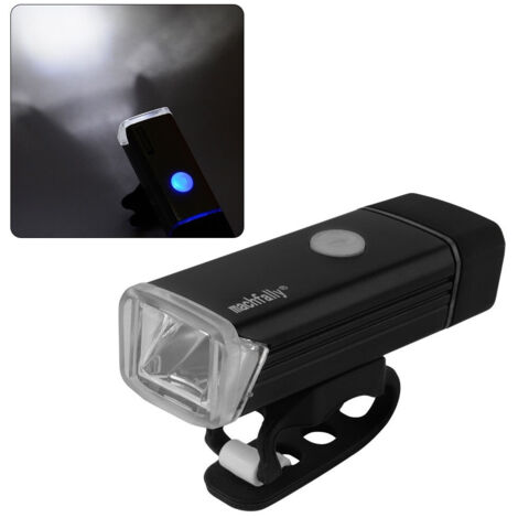 Trade Shop - Linterna Faro Luz Led 180 Lumen Para Bicicleta Recargable Imán - (1/2)
