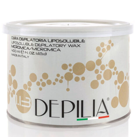 Trade Shop - Barattolo Cera Depilatoria Liposolubile Micromica 1.13 400ml Ceretta Depilazione -