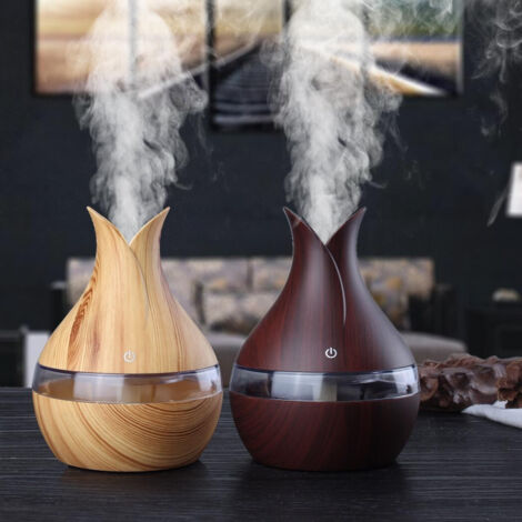 Trade Shop - Umidificatore Ultrasuoni Diffusore Di Aromi Oli Essenziali Per Aromaterapia Bora -