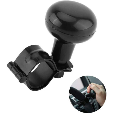 Trade Shop - Manopola Volante Pomello Impugnatura Dello Sterzo Sfera Per Auto Trattore Barca - (1/5)
