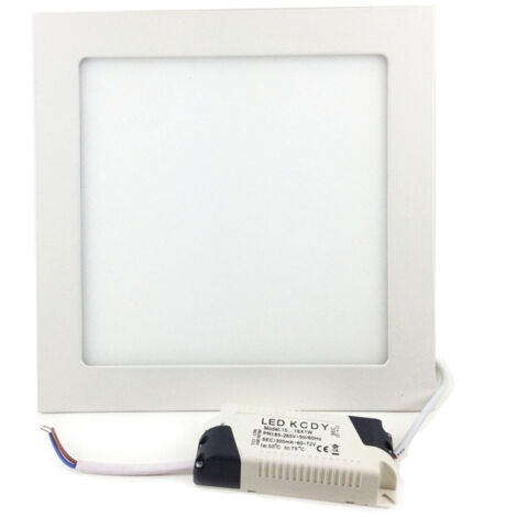 Faretto LED Da Incasso Quadrato Aftertech 24w Bianco Freddo 5500K - 220v Diretto IC
