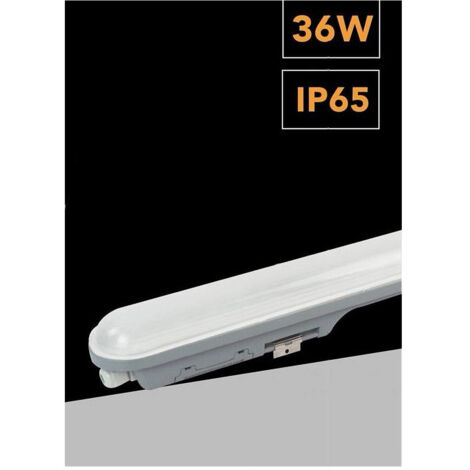 Trade Shop - Plafoniera Led Per Esterno Neon Tubo 36w 120cm Impermeabile Ip65 Luce 6500k Lg-12 - (1/5)