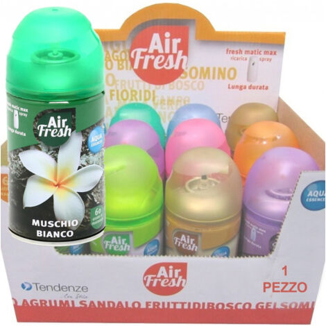 Trade Shop - Airfresh Spry Recambio Para Ambientador Difusor Automatico Fragancia Hogar -