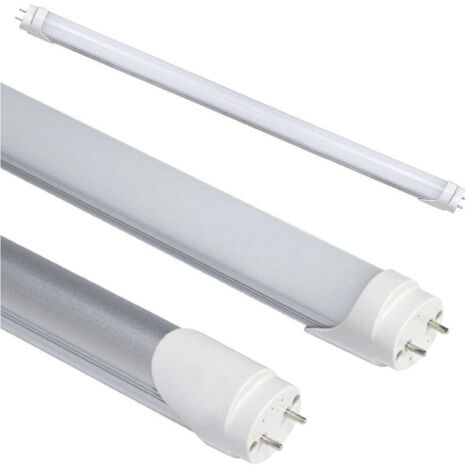 Trade Shop - Tubo Neon Led T8 60cm 90cm 150cm 6000k 3000k Light Fredda Calda Neutra - Cubierta De Opaca-150 Cm - (1/4)