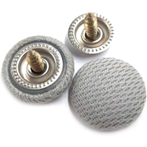 Trade Shop - Kit 20pcs Tornillo Para Techo Techo Anillo De Coche Fermo Nylon Pines Automáticos - (1/5)