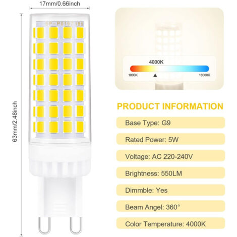 Chip COB LED 3W 5W 7W 9W 12W 15W 18W 18W 20W 30W