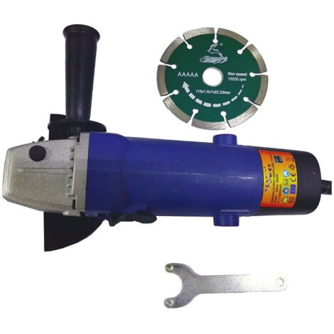 Trade Shop - Smerigliatrice Angolare Flex 115mm 500w Tg115a-115 Disco Diamantato In Omaggio - (1/2)
