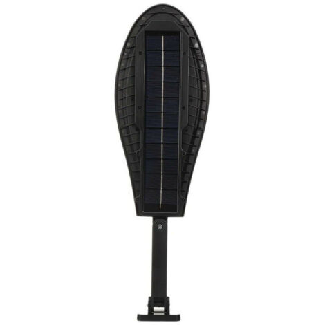 FARO LAMPIONE STRADALE PANNELLO SOLARE FOTOVOLTAICO SENSORE DI - Foto 6