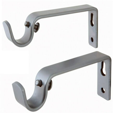 Trade Shop - Set De 4 Gancho De Gancho Para La Carpa Max Tent 2 Cm De La Pared De Fijación De Acero - (1/2)