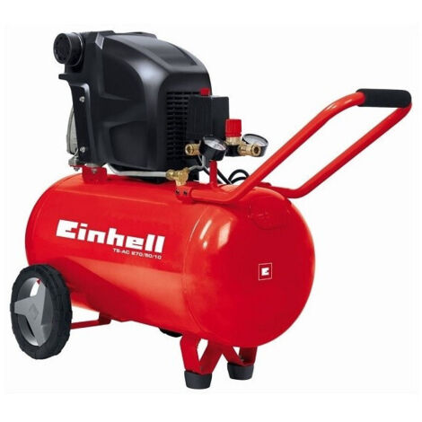 Trade Shop - Compressore Aria 50 Lt Einhell Te-ac 270/50/10 Expert Motore 2.5 Hp 270 Lt/min. - (1/5)