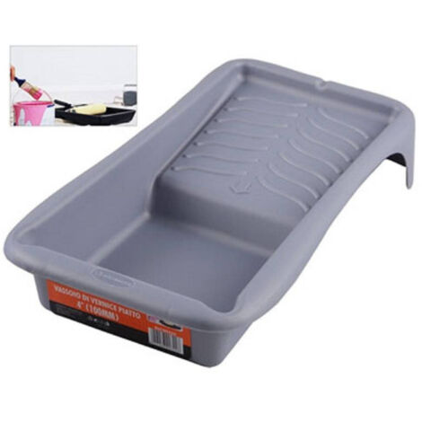 Trade Shop - Bandeja De Rollo De Pintura Para Pintura Para Pintar Abs 35x17 Cm 90322 -
