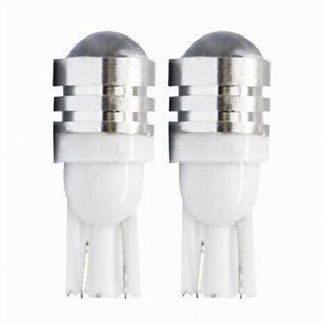 Trade Shop - Lampadine Di Posizione T10 Maxtech T-105630 12v 2led Lampadine Ultra Luminose 6000k - (1/2)