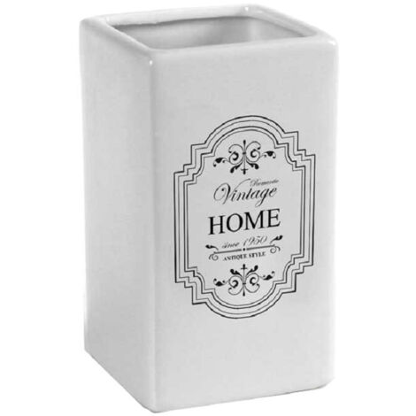 Trade Shop - Cepillos De Puertas Cerámica De Vidrio Vintage Hogar 6x11cm Colores Surtidos 749568 - (1/3)