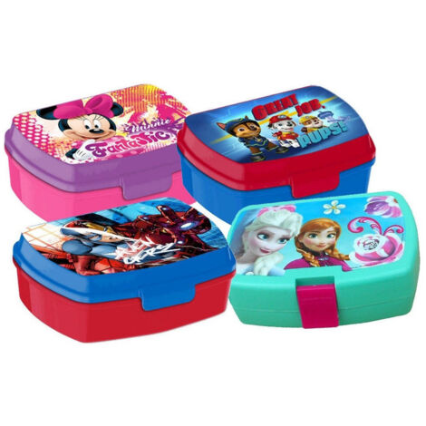Trade Shop - Lunch Box Scatola Colazione Porta Pranzo Merenda Sandwich Scuola Asilo Bambino - (1/5)