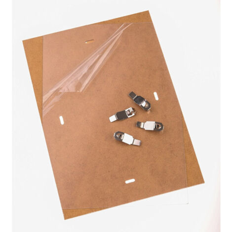 Trade Shop - Porta Foto 20x25 Con Clip Fix Intercambiabile Day Plexiglass Sin Cournice - (1/3)