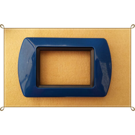 Trade Shop - Abs Placchette Compatibili For Living International Serie De Placca - Azul