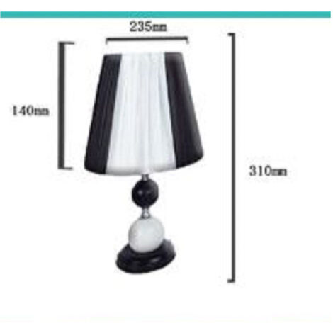 MARKSLOJD LIGHTING - Lampada Da Tavolo Per Interni 1 Luce Bianca Con Paralume Cilindrico