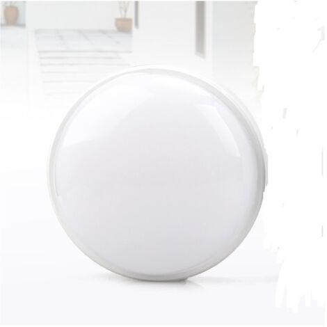 Trade Shop - Applique Plafoniera Led Lampada Tonda Tartaruga Esterno Interno A Parete 15w - (1/5)