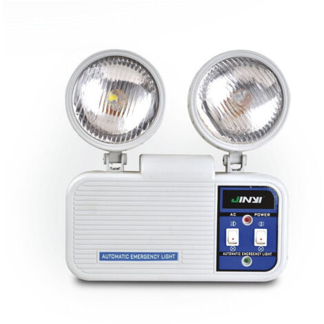 Trade Shop - Lampada Emergenza Ricaricabile Con Double Luce Punto Luce Portatile - (1/2)