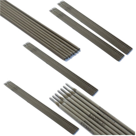 Trade Shop - Set 10 Pezzi Elettrodi Saldatura Acciaio Inossidabile Inox 2.5x300mm Saldare - (1/5)